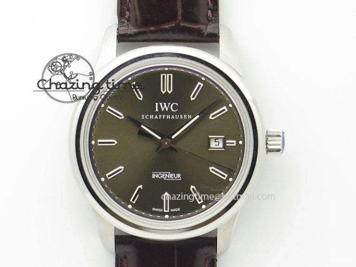 MIROTIME 0405 FastDry Portofino IW356501 SS V3 MK 1:1 Best Edition Black Dial On SS Mesh Bracelet MIYOTA 7195